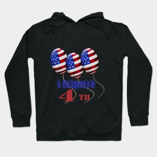 A Tongue -in-cheek 4th of July message Hoodie